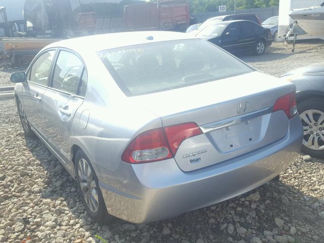 19XFA1F95BE003277 - 2011 HONDA CIVIC EXL 银色 照片 3