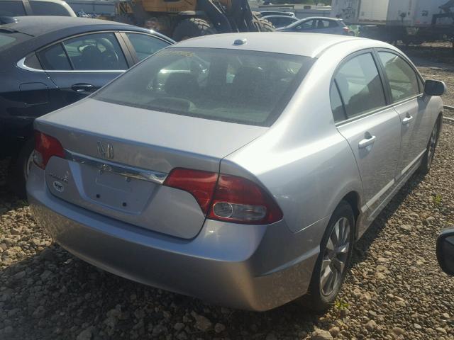 19XFA1F95BE003277 - 2011 HONDA CIVIC EXL 银色 照片 4