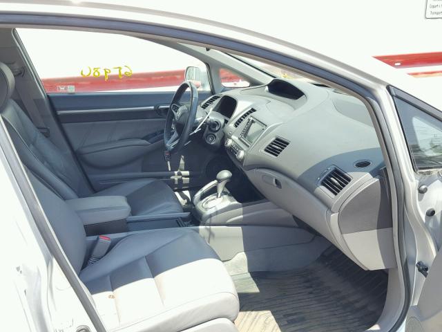 19XFA1F95BE003277 - 2011 HONDA CIVIC EXL 银色 照片 5