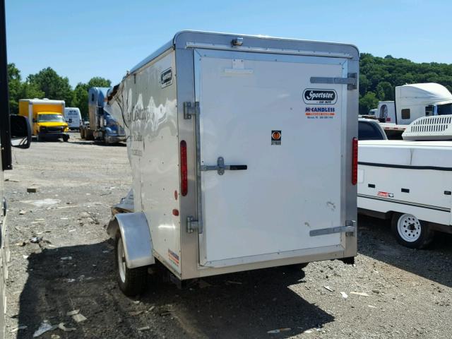 5A3C510S09L000654 - 2009 CARM TRAILER WHITE photo 3