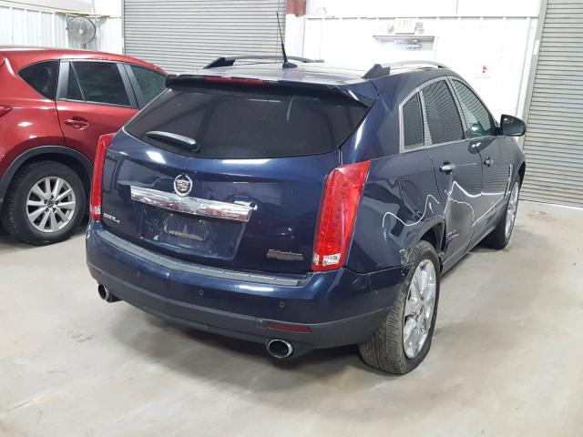 3GYFNFEYXAS501057 - 2010 CADILLAC SRX PREMIU BLUE photo 4