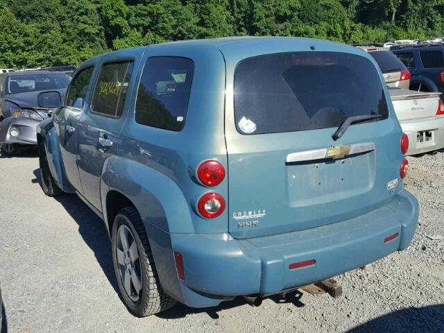 3GNDA13D27S574127 - 2007 CHEVROLET HHR LS BLUE photo 3