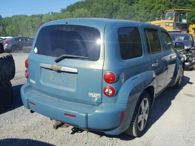 3GNDA13D27S574127 - 2007 CHEVROLET HHR LS BLUE photo 4