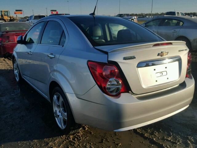 1G1JE5SHXD4173795 - 2013 CHEVROLET SONIC SILVER photo 3