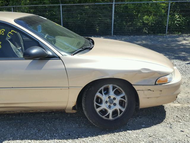 1G3WH52H1YF320987 - 2000 OLDSMOBILE INTRIGUE G GOLD photo 9