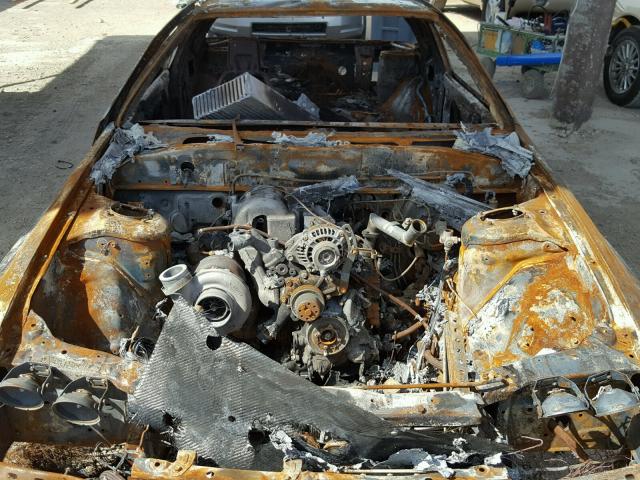 JM1FC3312H0517724 - 1987 MAZDA RX7 BURN photo 9