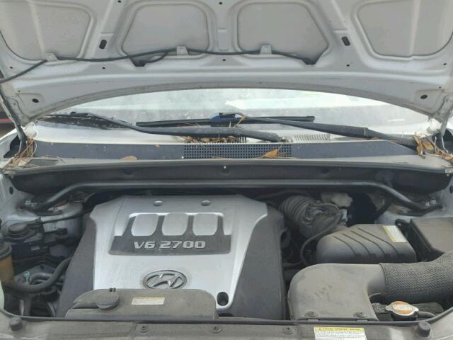 KM8JN72D25U090679 - 2005 HYUNDAI TUCSON GLS GRAY photo 7