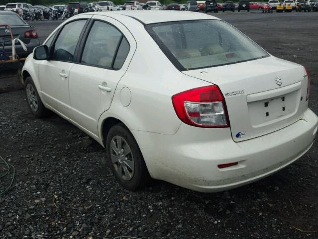 JS2YC412485103217 - 2008 SUZUKI SX4 WHITE photo 3