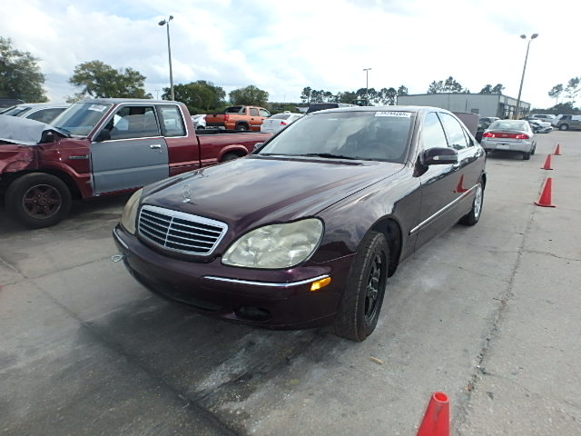 WDBNG75J0YA034052 - 2000 MERCEDES-BENZ S 500 PURPLE photo 2