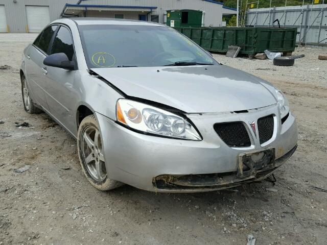 1G2ZF55B064228387 - 2006 PONTIAC G6 SE SILVER photo 1