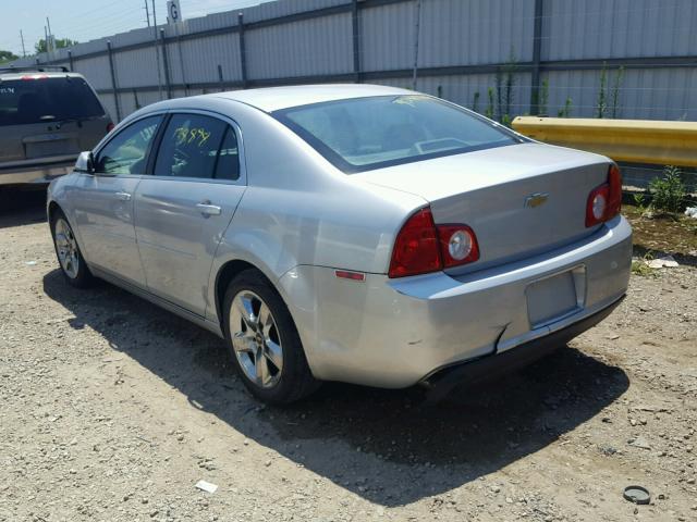 1G1ZC5EB6AF289205 - 2010 CHEVROLET MALIBU 1LT ვერცხლისფერი ფოტო 3