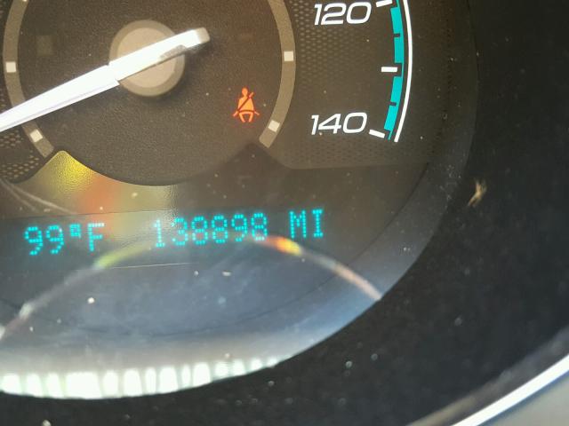 1G1ZC5EB6AF289205 - 2010 CHEVROLET MALIBU 1LT ვერცხლისფერი ფოტო 8