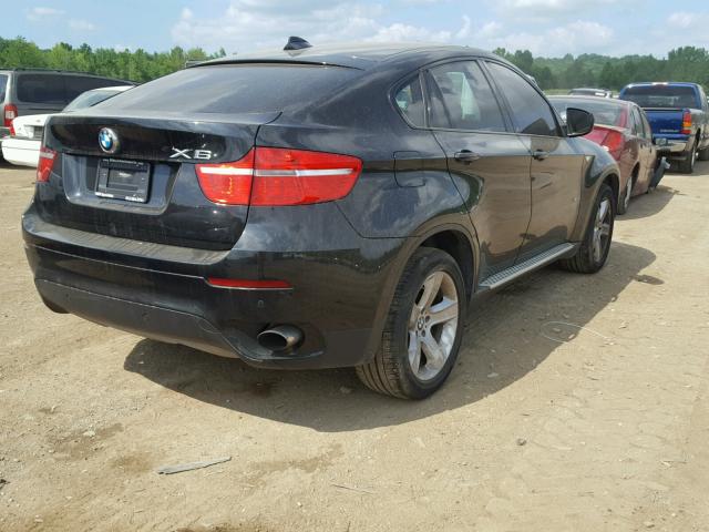 5UXFG2C5XCL781538 - 2012 BMW X6 XDRIVE3 BLACK photo 4