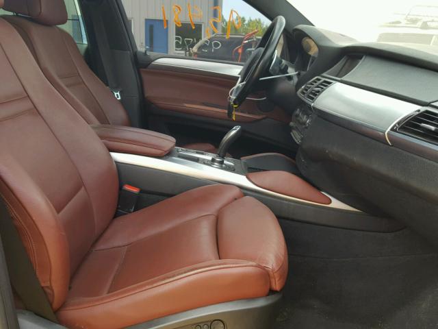 5UXFG2C5XCL781538 - 2012 BMW X6 XDRIVE3 BLACK photo 5