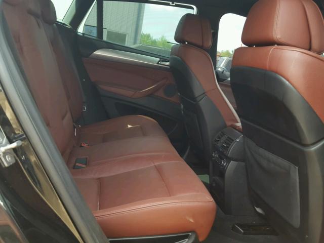 5UXFG2C5XCL781538 - 2012 BMW X6 XDRIVE3 BLACK photo 6