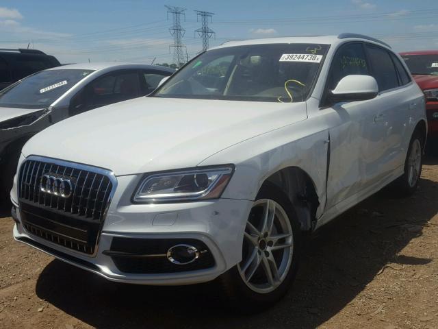 WA1D7AFP6HA068245 - 2017 AUDI Q5 PREMIUM WHITE photo 2