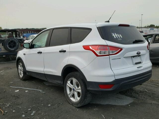 1FMCU0F72EUE56986 - 2014 FORD ESCAPE S WHITE photo 3