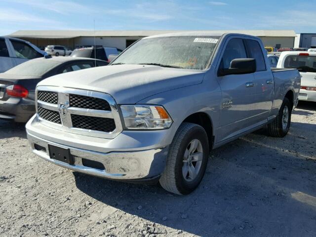 1C6RR6GG8GS143688 - 2016 RAM 1500 SLT SILVER photo 2
