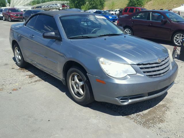 1C3LC45K58N674881 - 2008 CHRYSLER SEBRING BLUE photo 1