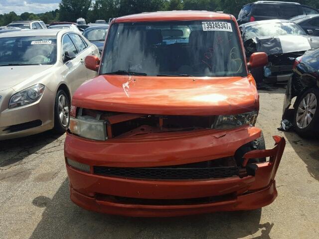 JTLKT324940159319 - 2004 TOYOTA SCION XB ORANGE photo 9