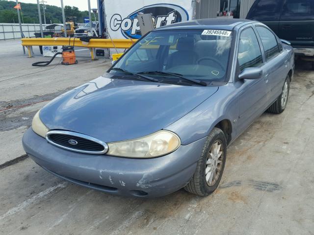 1FAFP653XXK106472 - 1999 FORD CONTOUR LX TEAL photo 2