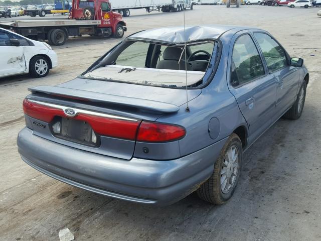 1FAFP653XXK106472 - 1999 FORD CONTOUR LX TEAL photo 4