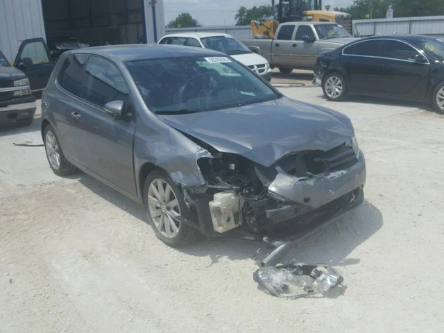 WVWMM7AJ7BW281641 - 2011 VOLKSWAGEN GOLF GRAY photo 1