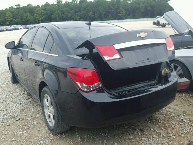 1G1PC5SB4D7279976 - 2013 CHEVROLET CRUZE BLACK photo 3