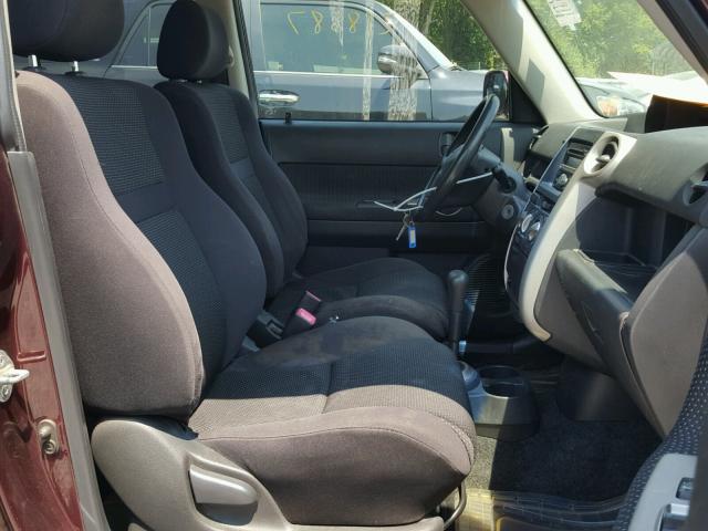 JTLKT324454027370 - 2005 TOYOTA SCION XB Bordo foto 5