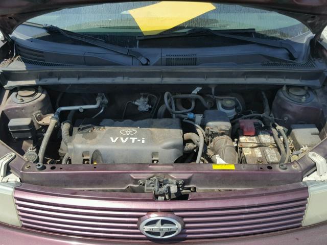JTLKT324454027370 - 2005 TOYOTA SCION XB Bordo foto 7