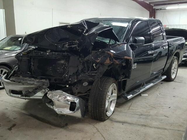 1C6RR6LT9DS638738 - 2013 RAM 1500 BLACK photo 2
