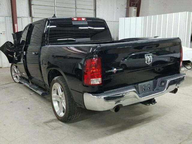 1C6RR6LT9DS638738 - 2013 RAM 1500 BLACK photo 3