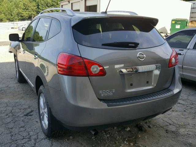 JN8AS5MT0FW660498 - 2015 NISSAN ROGUE SELE GRAY photo 3