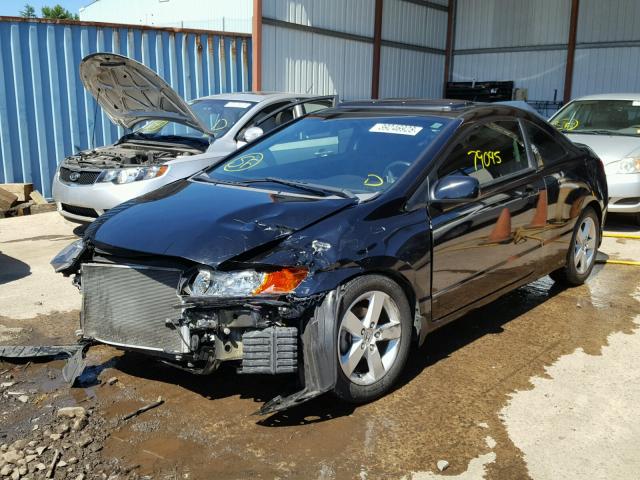 2HGFG12968H508764 - 2008 HONDA CIVIC EXL 黑色 照片 2