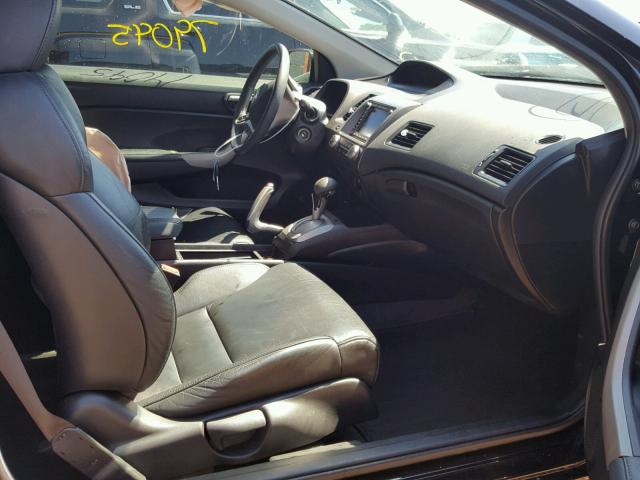 2HGFG12968H508764 - 2008 HONDA CIVIC EXL 黑色 照片 5