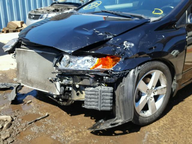 2HGFG12968H508764 - 2008 HONDA CIVIC EXL 黑色 照片 9