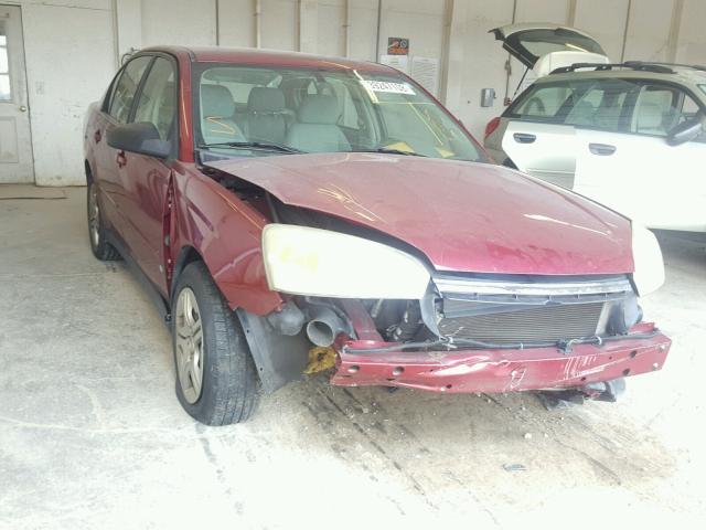 1G1ZS51806F245396 - 2006 CHEVROLET MALIBU LS MAROON photo 1