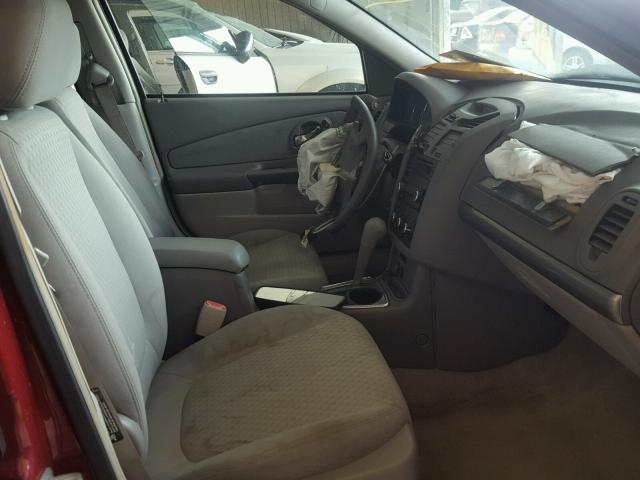 1G1ZS51806F245396 - 2006 CHEVROLET MALIBU LS MAROON photo 5