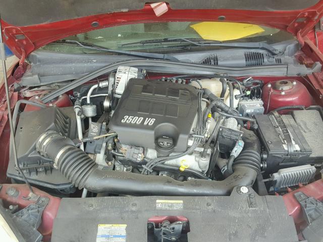 1G1ZS51806F245396 - 2006 CHEVROLET MALIBU LS MAROON photo 7