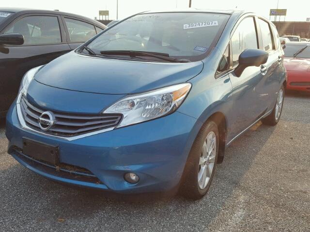 3N1CE2CP5FL436120 - 2015 NISSAN VERSA NOTE BLUE photo 2