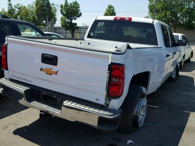 3GCPCREH5EG374776 - 2014 CHEVROLET SILVERADO WHITE photo 4