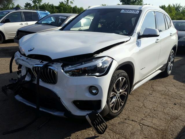 WBXHT3Z33G4A51462 - 2016 BMW X1 XDRIVE2 WHITE photo 2