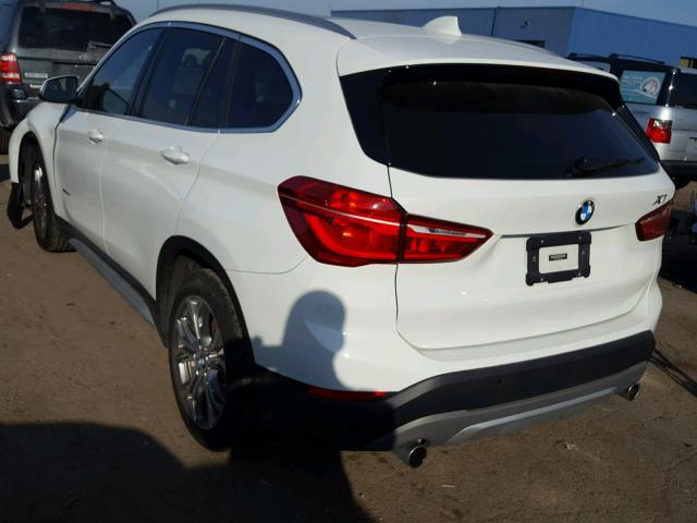 WBXHT3Z33G4A51462 - 2016 BMW X1 XDRIVE2 WHITE photo 3