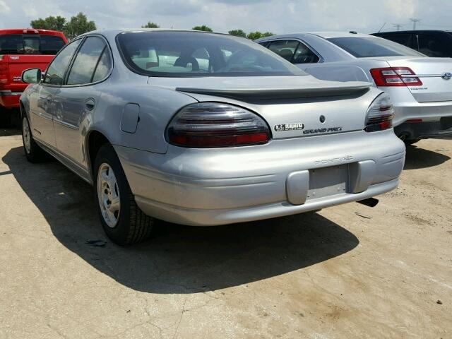 1G2WJ52M4XF300804 - 1999 PONTIAC GRAND PRIX Gümüş foto 3