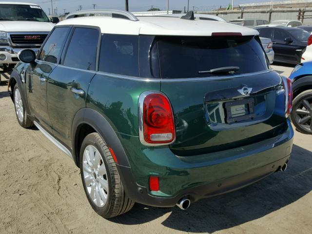 WMZYT5C39H3D80143 - 2017 MINI COOPER S C GREEN photo 3