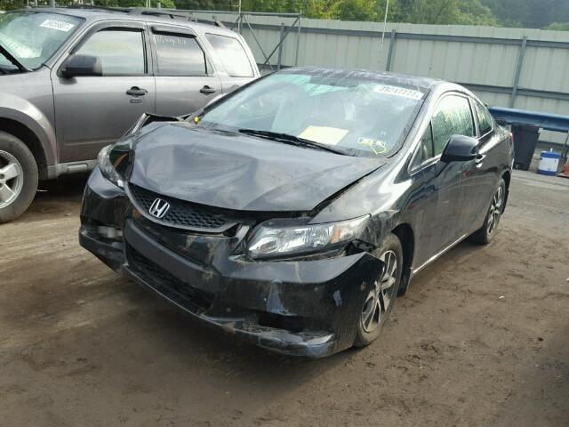 2HGFG3B84DH510705 - 2013 HONDA CIVIC EX BLACK photo 2