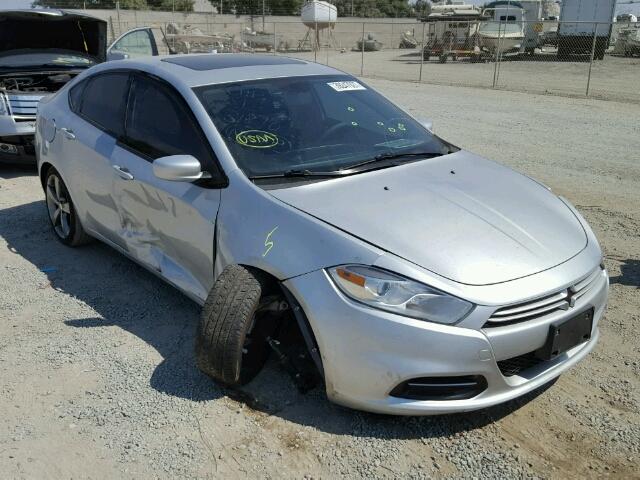 1C3CDFBA9DD336307 - 2013 DODGE DART SXT SILVER photo 1