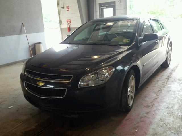 1G1ZB5E08CF113275 - 2012 CHEVROLET MALIBU LS შავი ფოტო 2