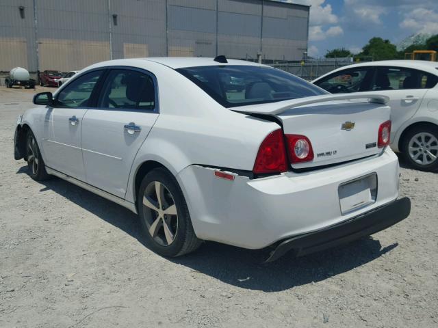 1G1ZC5EU9CF352401 - 2012 CHEVROLET MALIBU 1LT თეთრი ფოტო 3