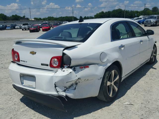 1G1ZC5EU9CF352401 - 2012 CHEVROLET MALIBU 1LT თეთრი ფოტო 4